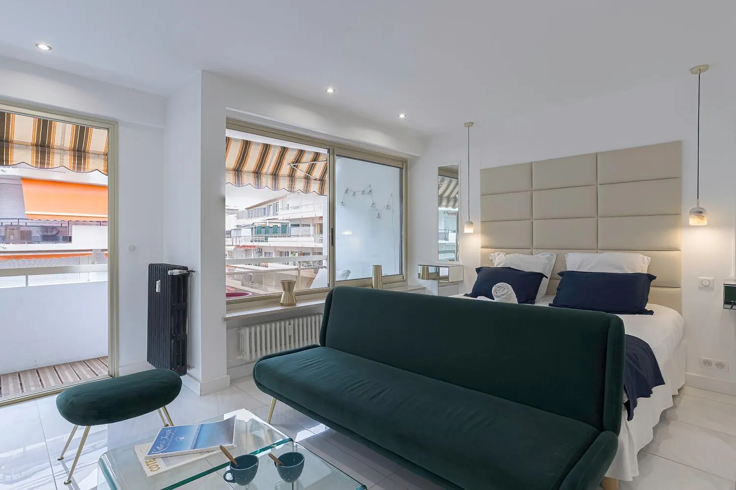 Apartment Luxury Maubourg - Vue Mer - Croisette 50M Plage - Clim - Terrasse Cannes