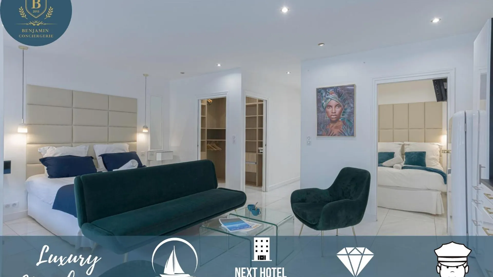 Luxury Maubourg - Vue Mer - Croisette 50M Plage - Clim - Terrasse location